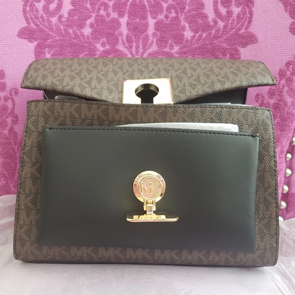 NWT Lita Medium Two Tone Crossbody - Picture 6 of 12